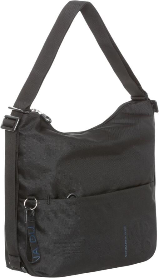 Mandarina Duck Omkeerbare Schuiftas met Voorvak Black Dames - Foto 3