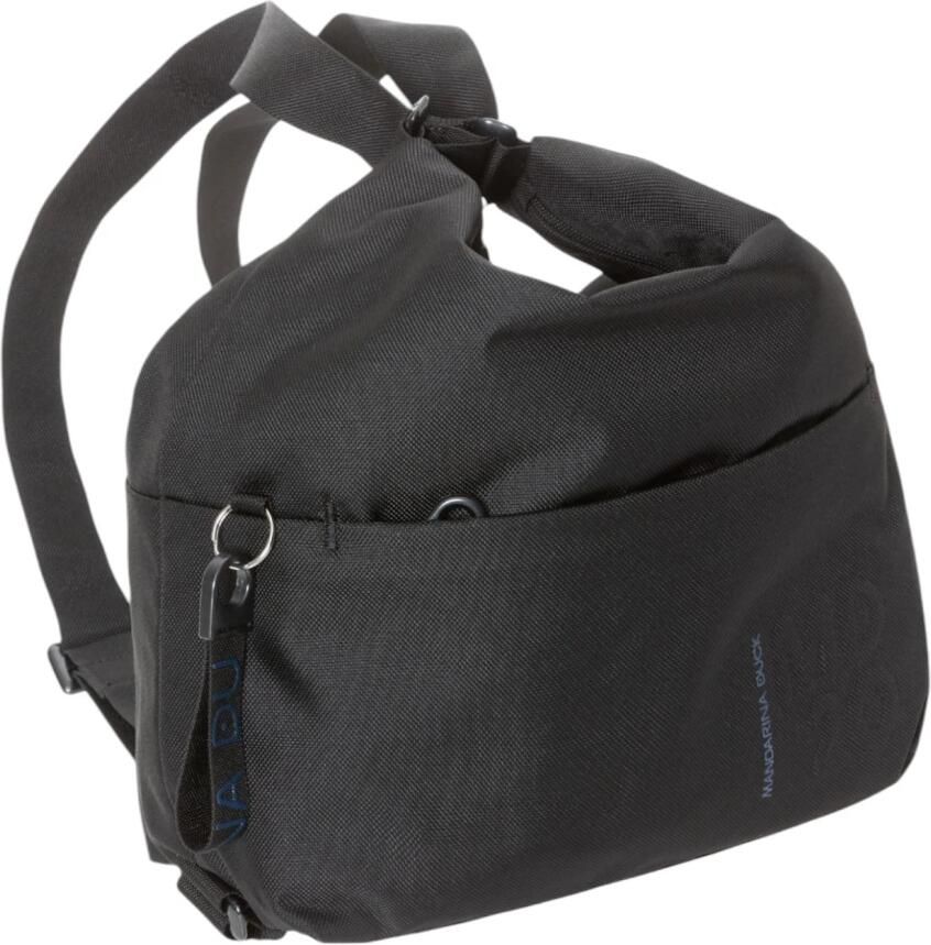 Mandarina Duck Omkeerbare Schuiftas met Voorvak Black Dames