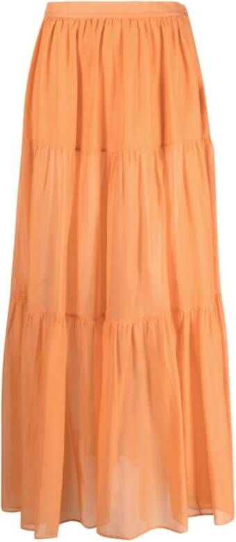 Manebí Maxi Skirts Oranje Dames