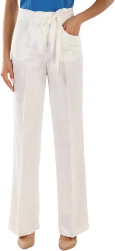 Manila Grace America pocket pants Beige Dames