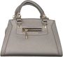 ila Grace Saffiano Tas met Geweven Handvat Pink - Thumbnail 5
