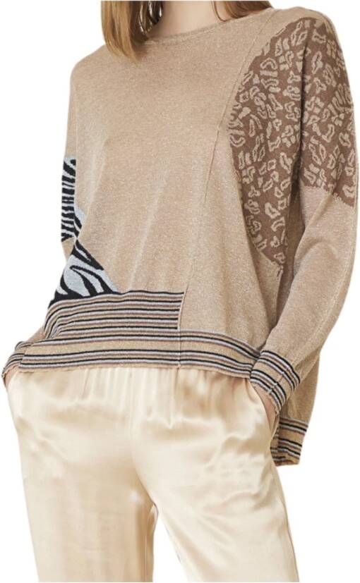 Manila Grace Blouse Beige Dames