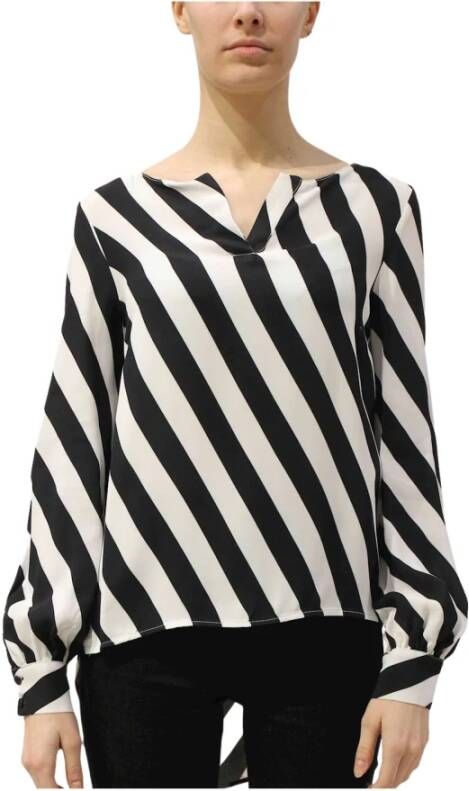 Manila Grace Blouse Zwart Dames