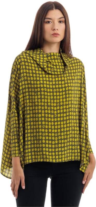 Manila Grace Blouses Geel Dames