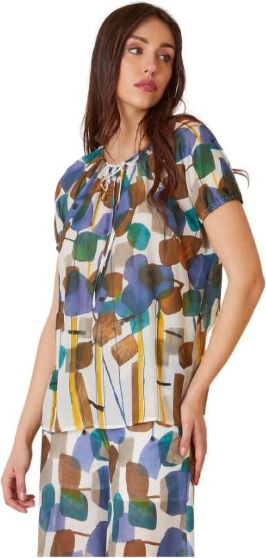 Manila Grace Blouses Meerkleurig Dames