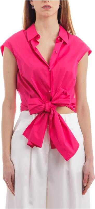 Manila Grace Blouses Roze Dames