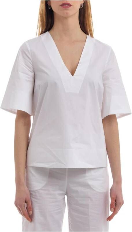 Manila Grace Blouses Wit Dames