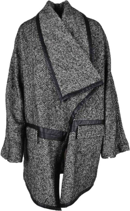 Manila Grace Coat Zwart Dames