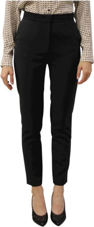 Manila Grace Dames Chino Broek Black Dames