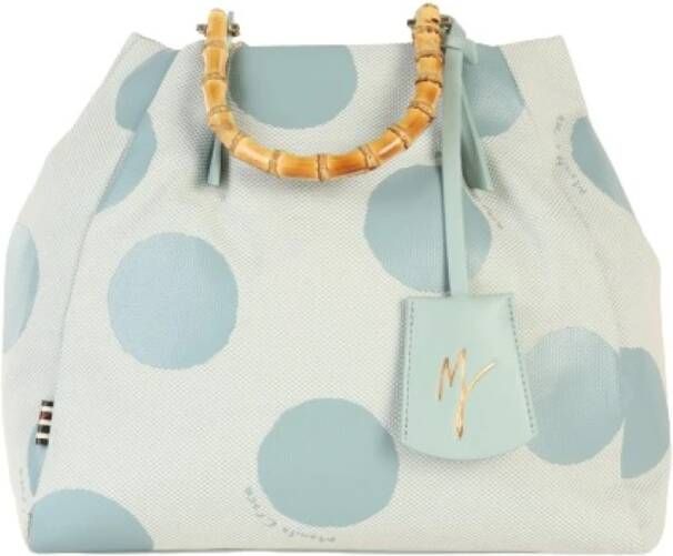 Manila Grace Handbags Blauw Dames