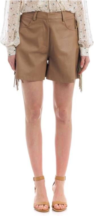 Manila Grace Korte broek Bruin Dames
