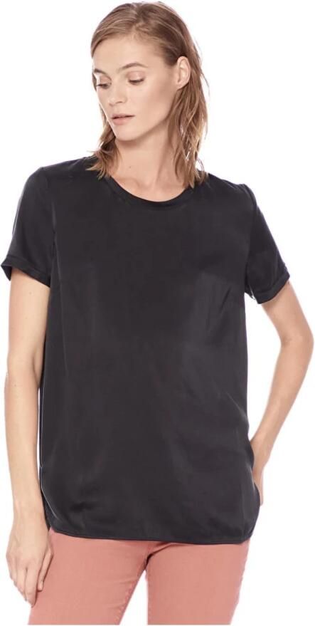 Manila Grace Blouse met ronde hals Black Dames - Foto 3