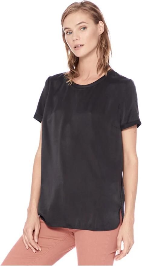 Manila Grace Blouse met ronde hals Black Dames - Foto 2