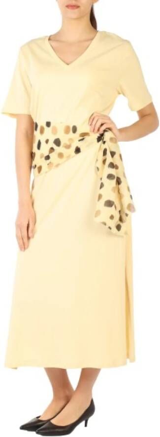 Manila Grace Maxi Dresses Geel Dames