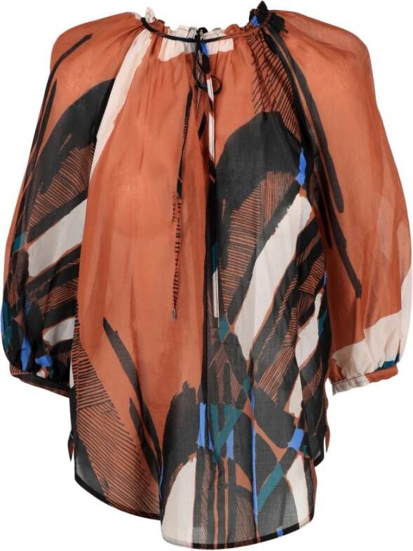 Manila Grace Shirt Bruin Dames