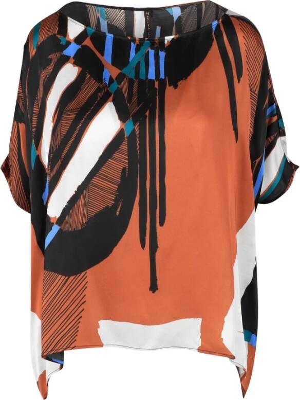 Manila Grace Shirt Meerkleurig Dames