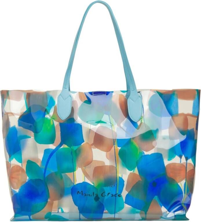 Manila Grace Shoulder Bags Blauw Dames