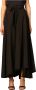 Manila Grace Skirt Zwart Dames - Thumbnail 2