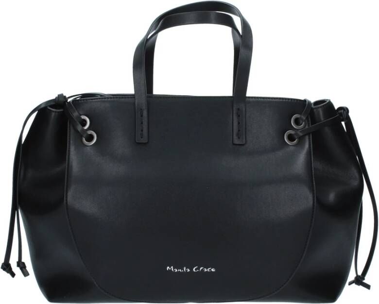 Manila Grace W0Ab034Eu -boodschappentas Black Dames