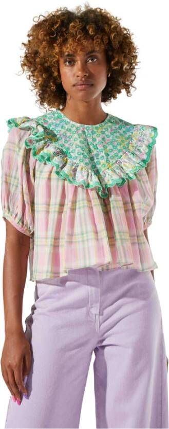 Manoush Blouses Blauw Dames