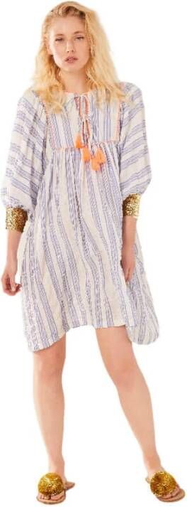 Manoush Short Dresses Beige Dames