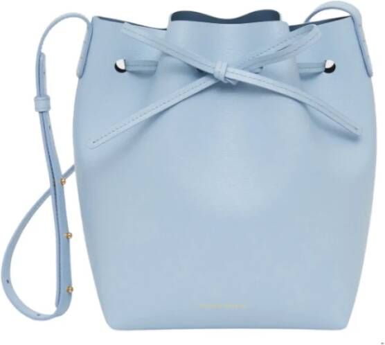 Mansur Gavriel Bucket Bags Blauw Dames