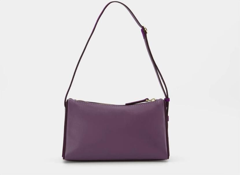Manu Atelier Hobo bags Mini Prism Hobo Bag Steel Purple Leather in paars - Foto 3