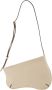 Manu Atelier Shoppers Mini Curve Hobo Bag Ivory Leather in beige - Thumbnail 1
