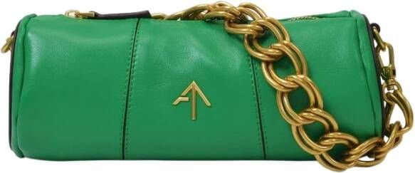 Manu Atelier Shoulder Bags Groen Dames