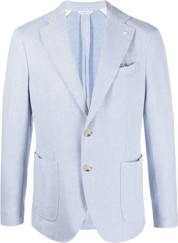 Manuel Ritz Blazers Blauw Heren