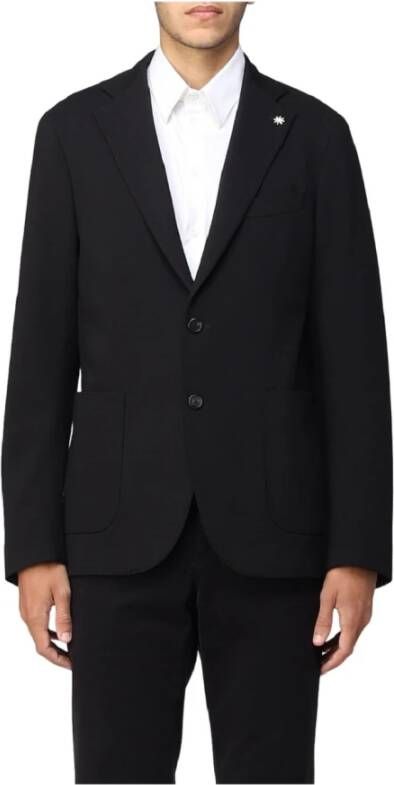 Manuel Ritz Blazers Zwart Heren