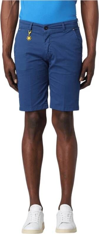 Manuel Ritz Shorts Blauw Heren