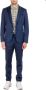 Manuel Ritz Single Breasted Suits Blauw Heren - Thumbnail 1
