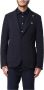 Manuel Ritz Single Breasted Suits Blauw Heren - Thumbnail 1