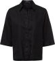 MARC AUREL Tijdloze Blouse van Hoge Kwaliteit Zwart Dames - Thumbnail 1