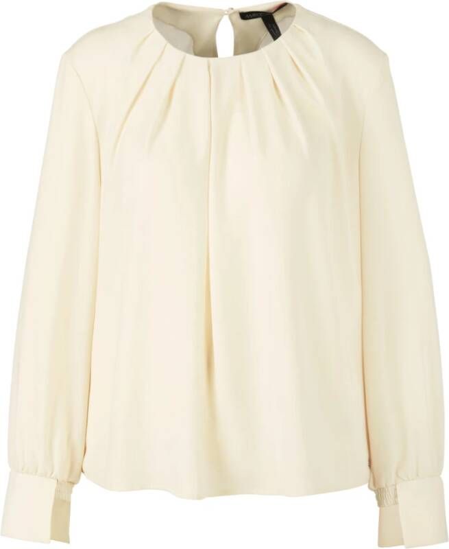 Marc Cain Brede broek Beige Dames
