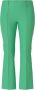 Marc Cain Wijde broek met elastische tailleband Green Dames - Thumbnail 1