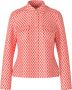 Marc Cain Denimstijl Jas met Gedurfd Patroon en Veelzijdige Mouwen Pink Dames - Thumbnail 1