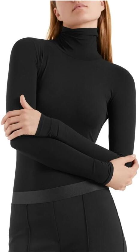 Marc Cain Zwarte Coltrui Gebreide Kleding Veelzijdig en Comfortabel Black Dames - Foto 4