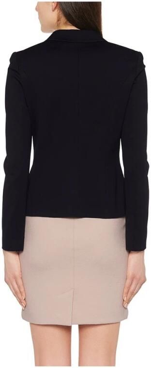 Marc Cain Donkerblauwe Damesblazers met Knopen en Lange Mouwen Blue Dames - Foto 8