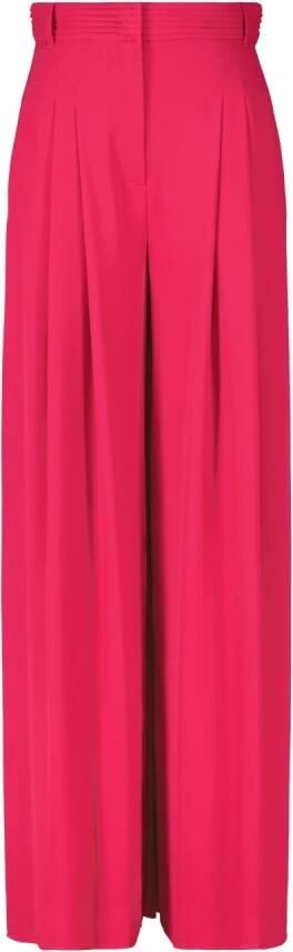 Marc Cain Wijde Pijp Hoge Taille Broek Pink Dames