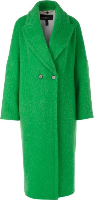 Marc Cain Oversized Jas in Trendy Stijl Green Dames