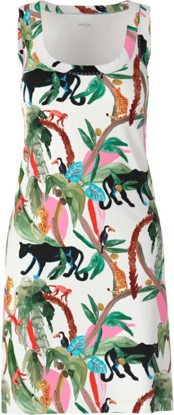 Marc Cain Mini-jurk met all-over motief