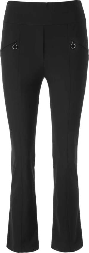 Marc Cain Verhoog je stijl met slim-fit broeken Black Dames