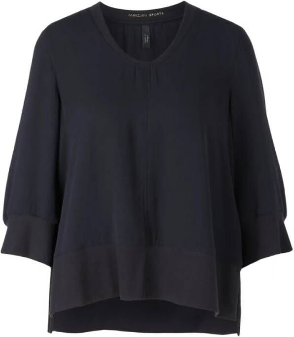 Marc Cain sports Losse Trui Marc Cain Blauw