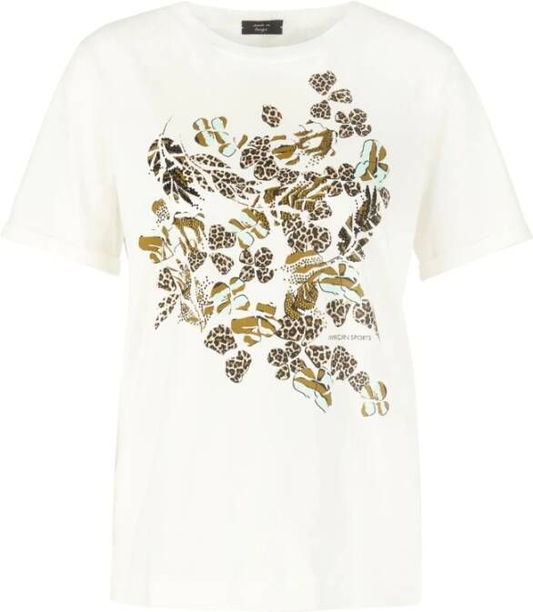 Marc Cain T-shirt met bloemenprint