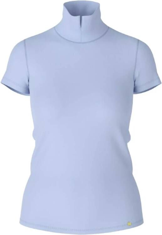 Marc Cain Veelzijdig T-Shirt Upgrade je Casual Garderobe Blue Dames