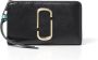 Marc Jacobs Leren portemonnee Blauw - Thumbnail 8