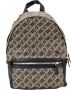 Marc Jacobs Signet Medium Zwart Logo Print Leren Rugzak Schoudertas Multicolor Dames - Thumbnail 1