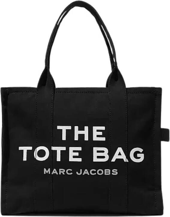 Marc Jacobs Grote Tote Tas Zwart Katoen Nieuw voorjaar-zomer 2020 Zwart Unisex